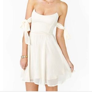 For Love and Lemons off shoulder dress size S
